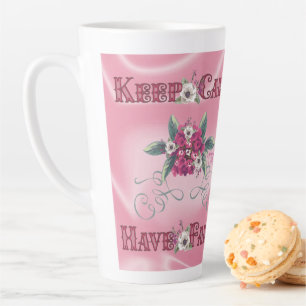 Keep Calm Have Faith Milchtasse