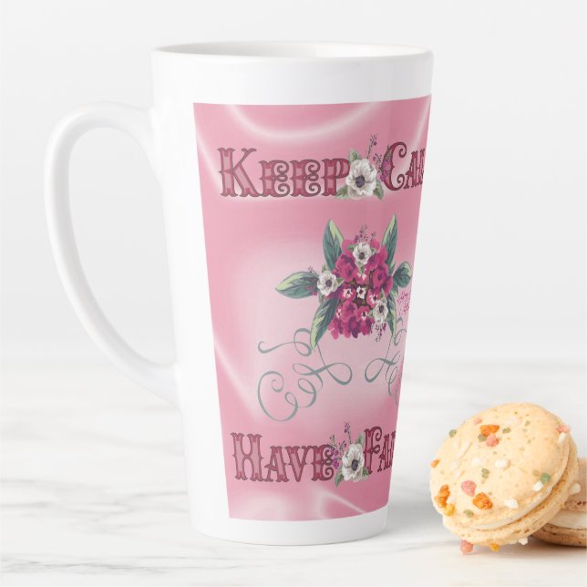 Keep Calm Have Faith Milchtasse (Beispiel)