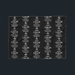 Keep Calm I'm a Respiratory Therapist  Fleecedecke<br><div class="desc">Keep Calm I'm hat Respiratory Therapist Gift. Perfect gift for your dad,  mom,  dad,  men,  women,  friend and family members on Thanksgiving Day,  Christmas Day,  Mothers Day,  Fathers Day,  4th of July,  1776 Independent Day,  Veterans Day,  Halloween Day,  Patrick's Day</div>