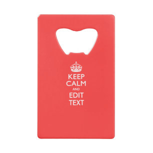 KEEP CALM personnalisé et avoir votre texte sur Co