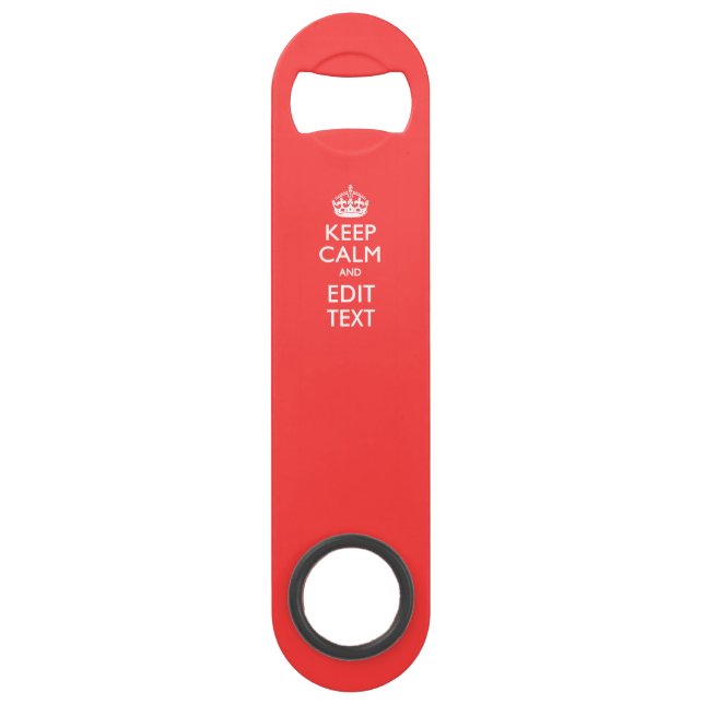KEEP CALM personnalisé et avoir votre texte sur Co (Devant)