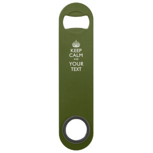 KEEP CALM PERSONNALISÉ ET Éditer du texte sur Oliv