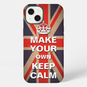 Keep Calm Vorlage - Union Jack iPhone-Hülle iPhone Hülle