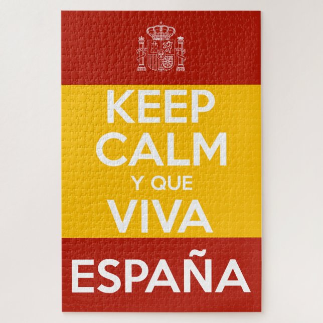 Keep Calm y que viva España (Vertikal)