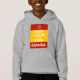 Keep Calm y que viva España Hoodie