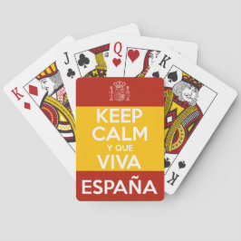 Keep Calm y que viva España Spielkarten