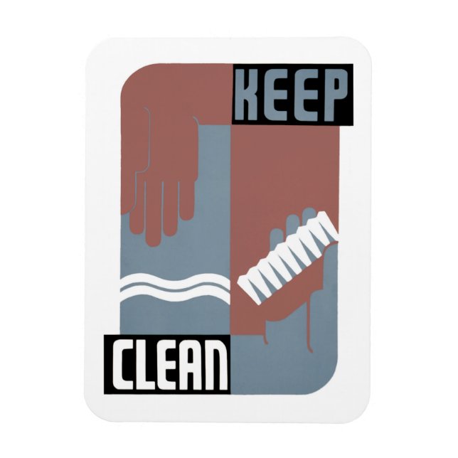 Keep Clean Magnet (Vertikal)