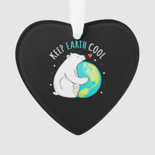 Keep Earth Cool Polar Bear Earth Day Men Women