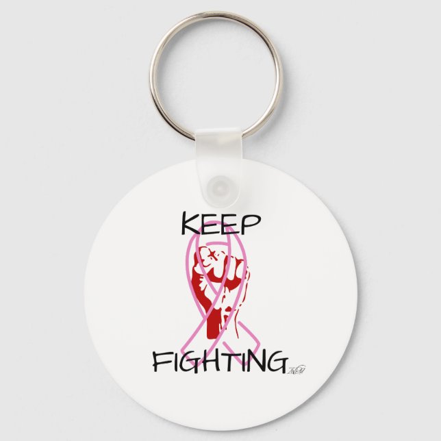 Keep Fighting Schlüsselanhänger (Vorderseite)