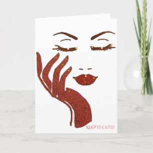 KEEP IT CUTE SERIE -ROT KARTE
