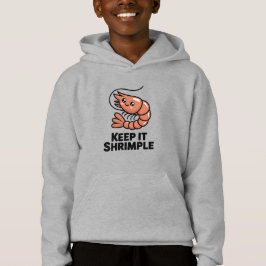 Keep It Shrimple Kawaii Shrimp Hoodie