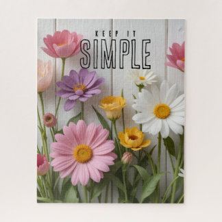 "Keep It Simple" Blumenmuster
