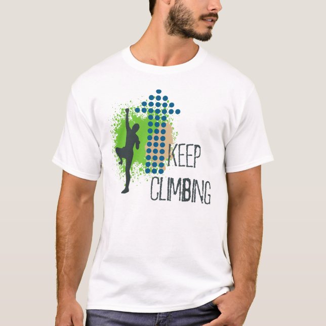 Keep Klettern T-Shirt (Vorderseite)