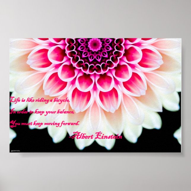 Keep moving forward poster (Vorne)