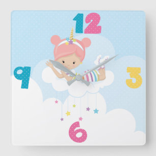 Keep or Create Your Own - Clock Quadratische Wanduhr