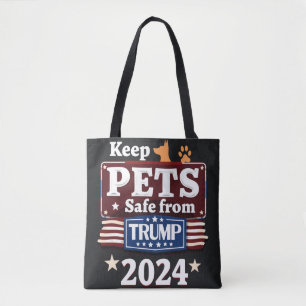 Keep Pets Safe From Trump 2024for Pet Lovers Tasche