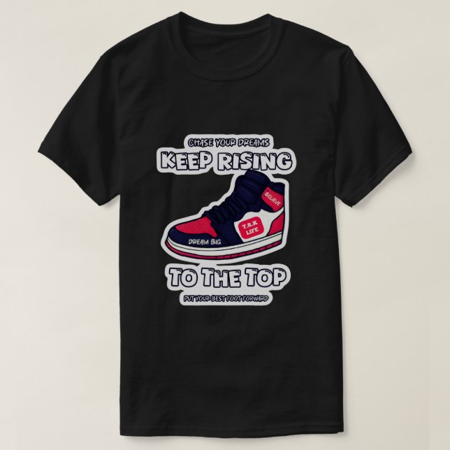 Keep Rising To The Top T.R.K T-shirt (Design vorne)