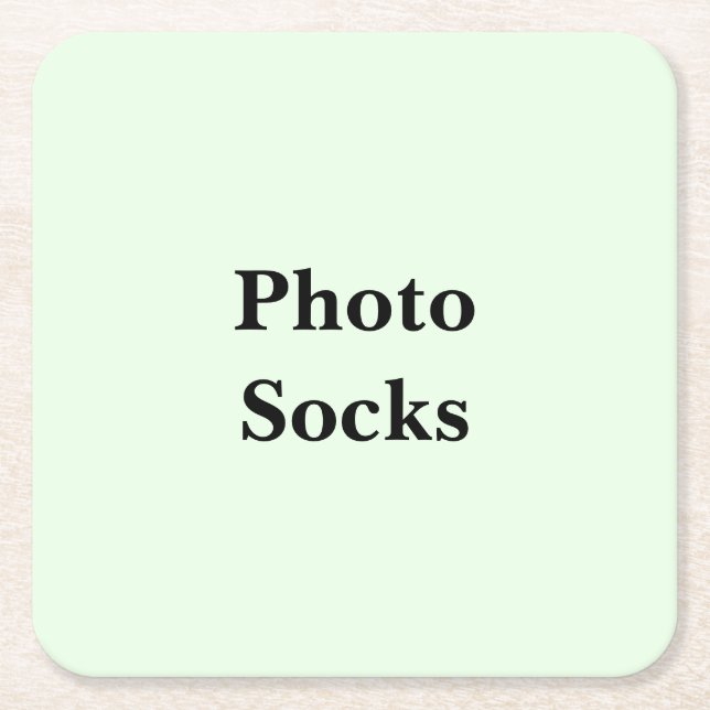 Keep Scrolling to See These Photo Socks Rechteckiger Pappuntersetzer (Vorderseite)