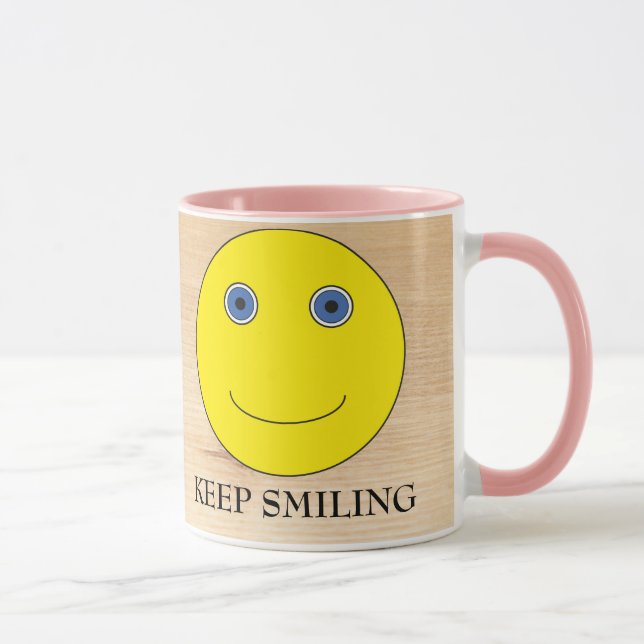 Keep Smiling Tasse (Rechts)