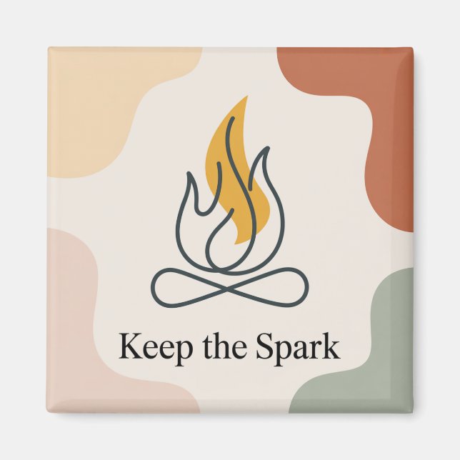 Keep The Spark Magnet (Vorne)