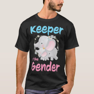 Keeper des Gender Pink oder Blue Baby Elephant T-Shirt