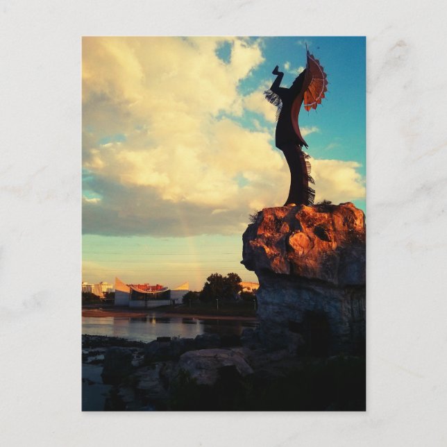 Keeper mit südöstlicher Postkarte (Vorderseite)