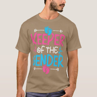 Keeper of the Gender Fun Gender Reveal Party Boy T-Shirt