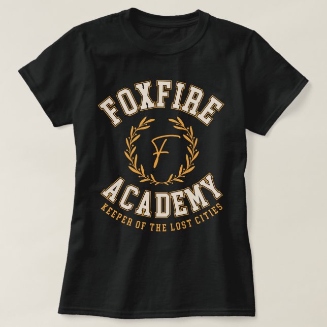 Keeper of the Lost Cities Foxfire Academy T-Shirt (Design vorne)