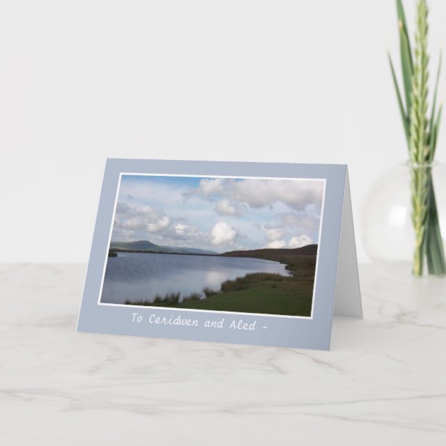 Keepers Pond, Pays de Galles : Carte de voeux pour (Devant)