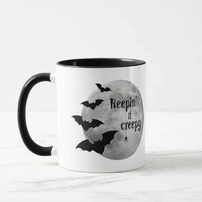 Keepin' It Creepy gruseliger Becher  Tasse (Links)