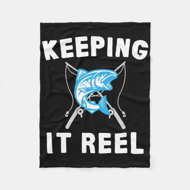 Keeping It Reel Fishing  Fleecedecke (Vorderseite)