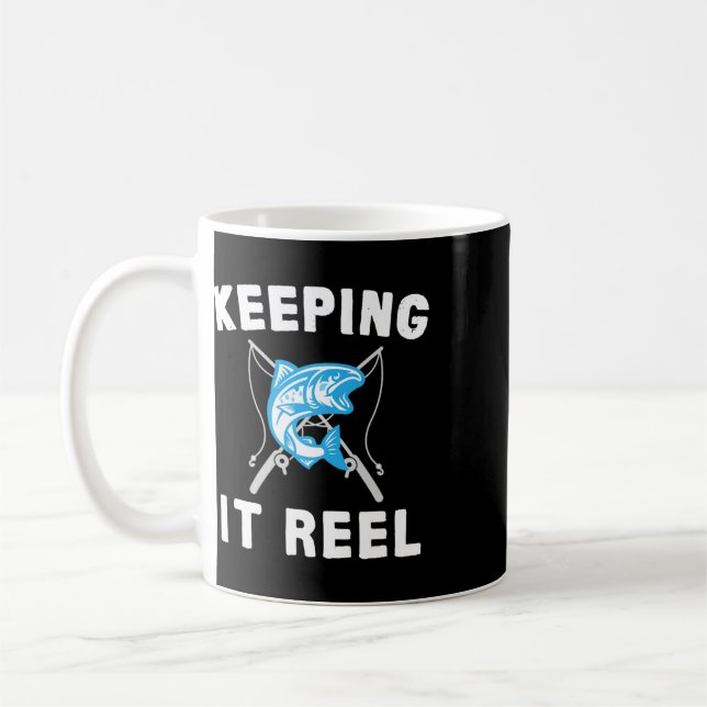 Keeping It Reel Fishing  Kaffeetasse (Links)
