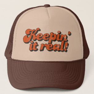 Keepin's it real Trucker Hat Truckerkappe