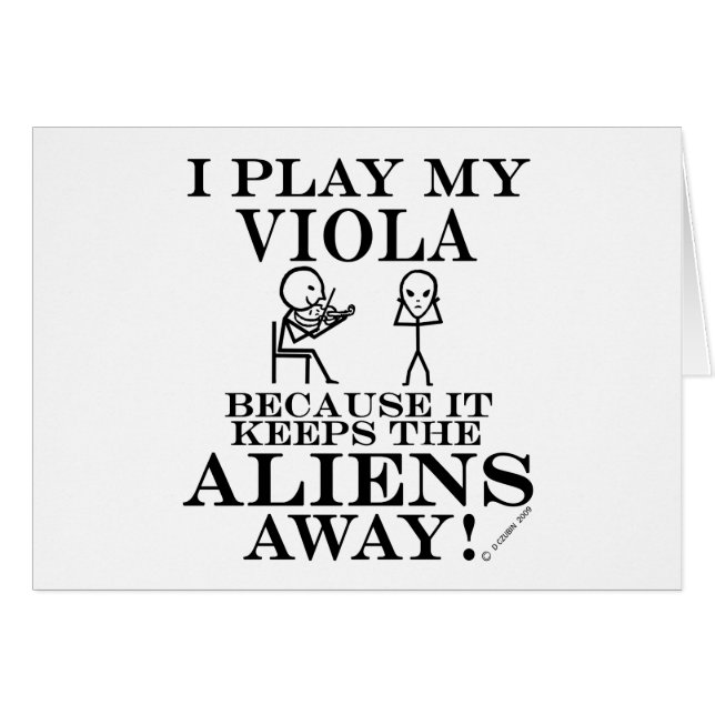 Keeps Aliens Away Viola (Vorderseite (Horizontal))