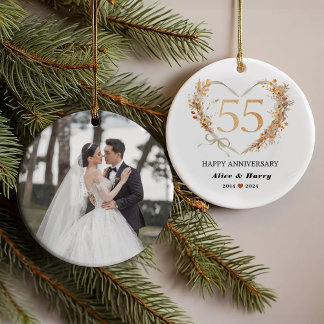 Keepsaké 55e anniversaire 💞 Mariage d'or