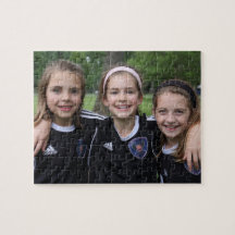 Keepsake custom photo puzzle