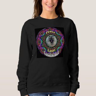 Kees en mandala violet sweatshirt