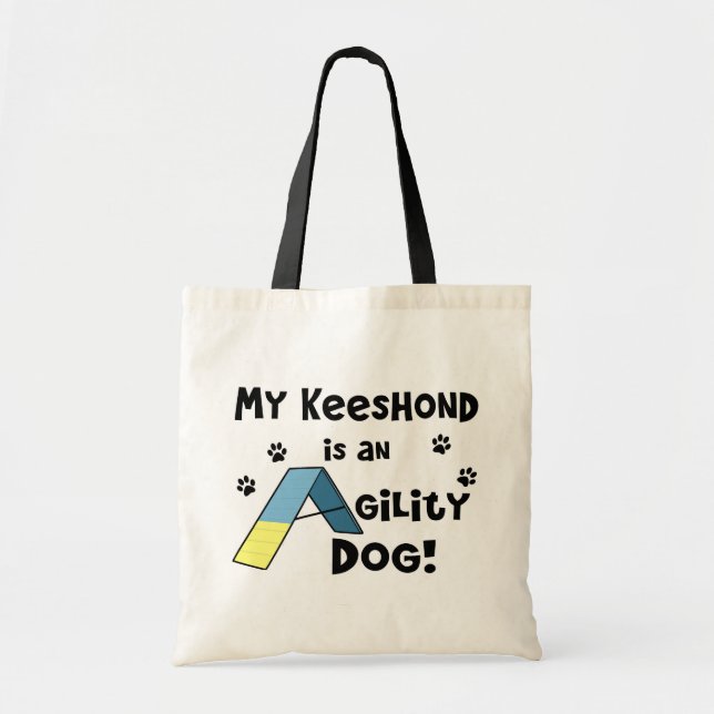 Keeshond-Agility-Hund Tragetasche (Vorne)