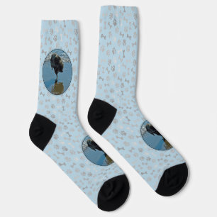 Keeshond-Ballett-Foto - Süße originelle Hundekunst Socken