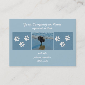 Keeshond Ballettfotos - Niedliche Original Dog Art Visitenkarte