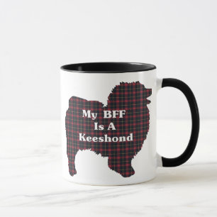 Keeshond-BESTE FREUNDIN-Tasse Tasse