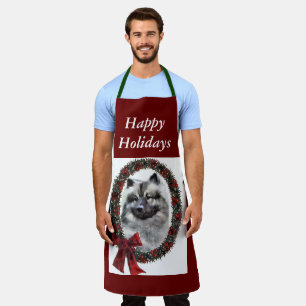 Keeshond Christmas Geschenke Schürze
