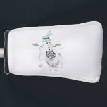 Keeshond Christmas Snowman Painting Dog Art Golf Headcover<br><div class="desc">Keeshond Weihnachten Snowman Hund Portrait, Original-Bild. Wir sind auf niedliche und lustige Originalkunst spezialisiert, die wir für Sie selbst oder als Geschenk für Ihre Keeshond-Freunde kaufen können. Seien Sie kreativ - klicken Sie auf KENNEN, um Text hinzuzufügen/zu entfernen/zu ändern, das Bild zu verändern, Farben zu ändern oder alles andere, was...</div>