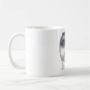 Keeshond dog Magic Kaffeetasse