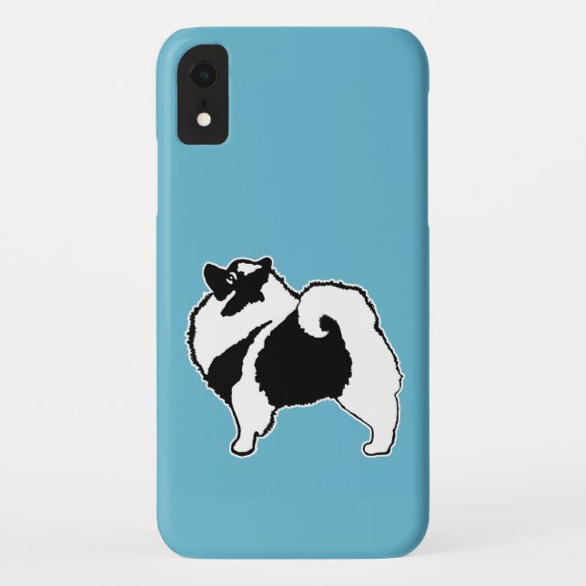 Keeshond Graphics - Niedliche Original Dog Art Case-Mate iPhone Hülle (Rückseite)
