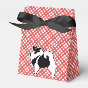 Keeshond Graphics - Niedliche Original Dog Art Geschenkschachtel