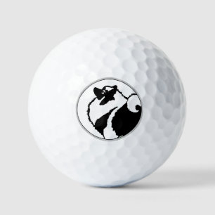 Keeshond Graphics - Niedliche Original Dog Art Golfball
