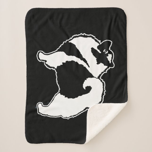 Keeshond Graphics - Niedliche Original Dog Art Sherpadecke (Vorderseite)