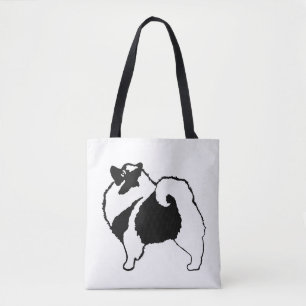 Keeshond Graphics - Niedliche Original Dog Art Tasche