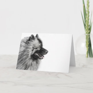 Keeshond-Karte Karte